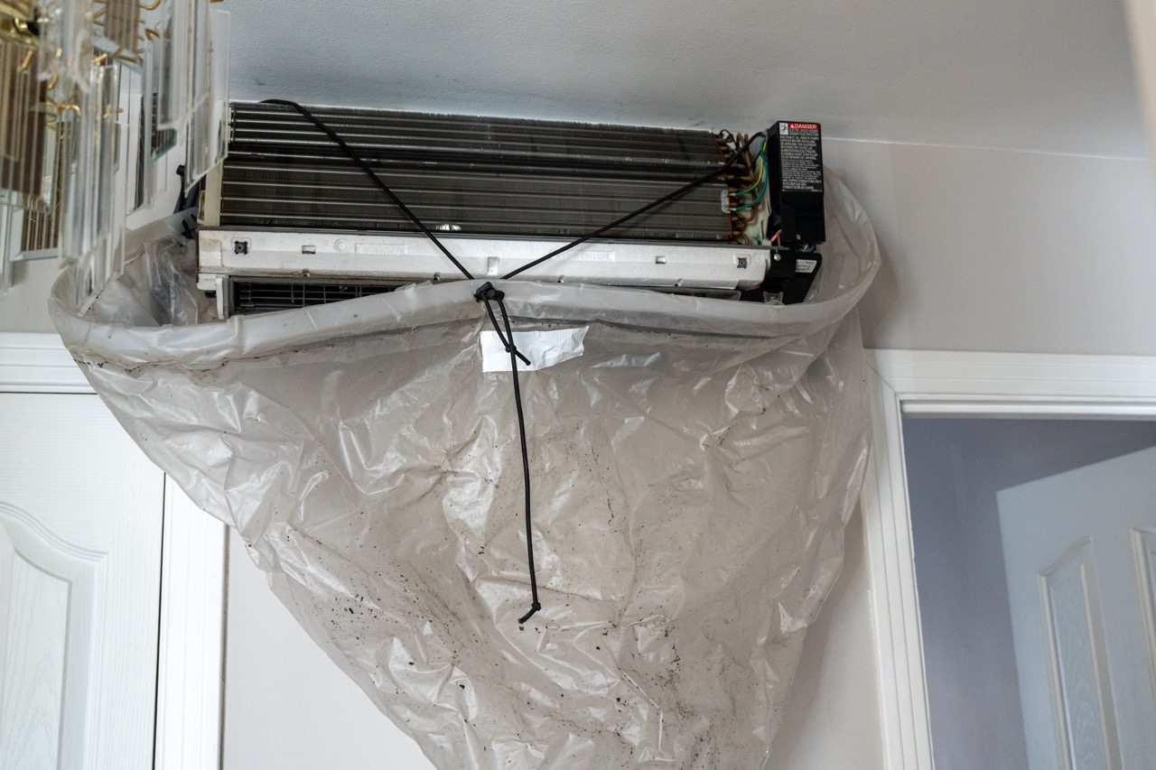 climatiseur ouvert